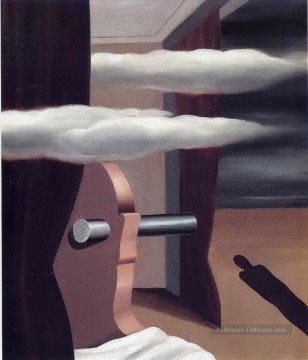 ルネ・マグリット Painting - 砂漠のカタパルト 1926年 ルネ・マグリット
